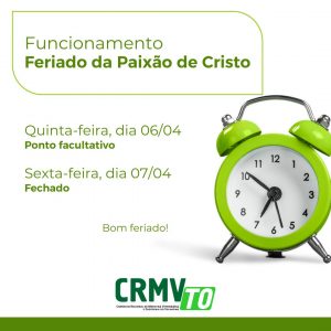 Funcionamento - Feriado