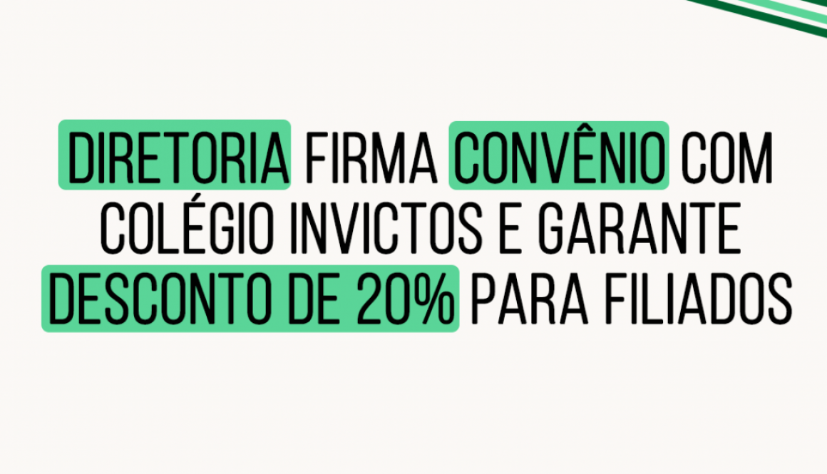 convênio com invictos