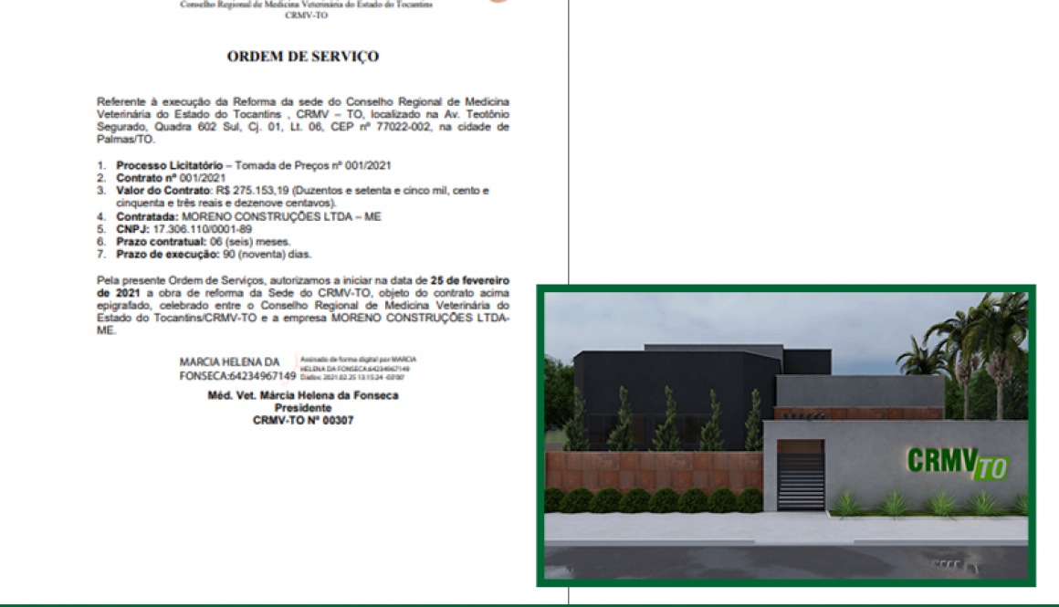 inicio da reforma início da reforma