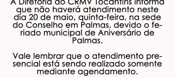 feriado dia 20.05