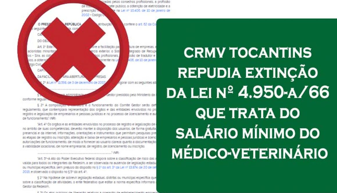 CRMV repudia emenda jabuti da MP 1.040