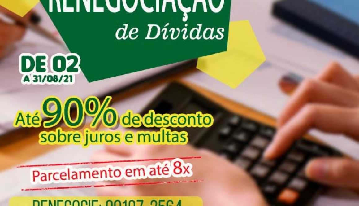 campanha de renegociação