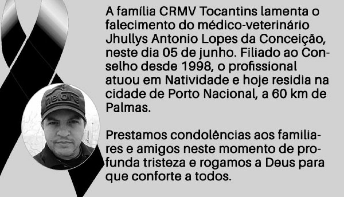 nota de pesar Jhullys