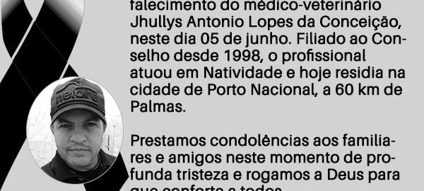 nota de pesar Jhullys