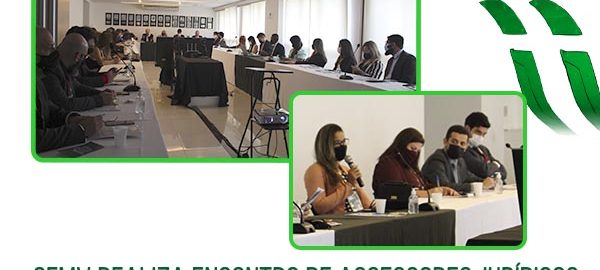 assessores jurídicos participam de encontro no Rio de Janeiro