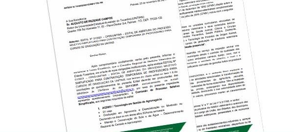 crmv questiona edital e pede retificação
