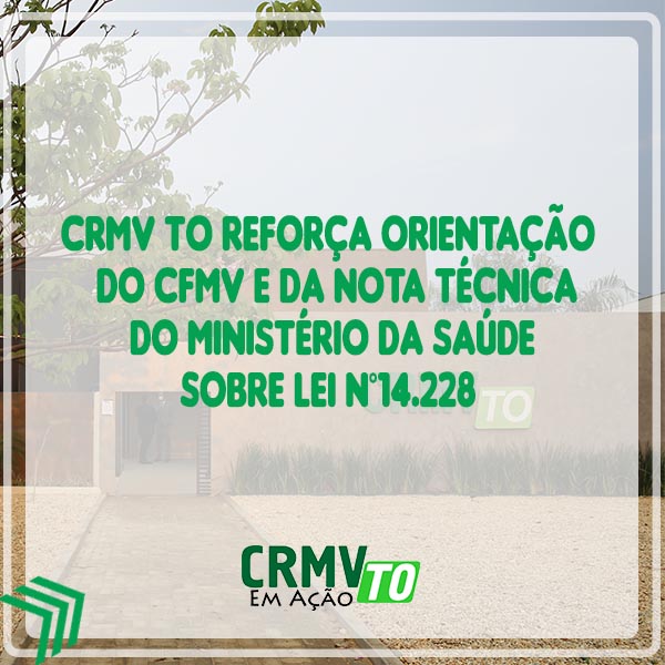 CRMV reforça orientação técnica do Ministério da Saúde e do CFMV