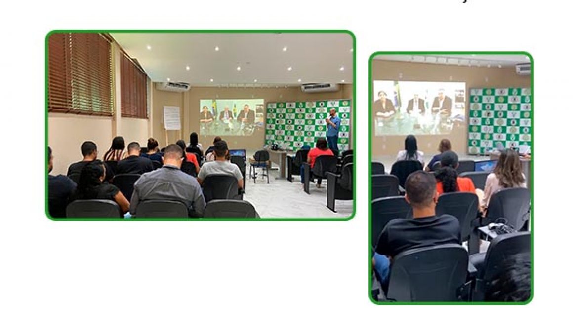 Presidente do CFMV faz live durante treinamento do Suap