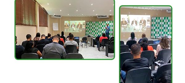 Presidente do CFMV faz live durante treinamento do Suap