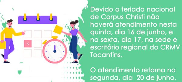 comunicado feriado corpus christi