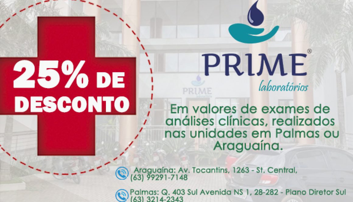 parceria convenio prime laboratórios
