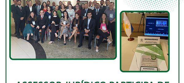 assessor jurídico participa de encontro em Salvador copiar