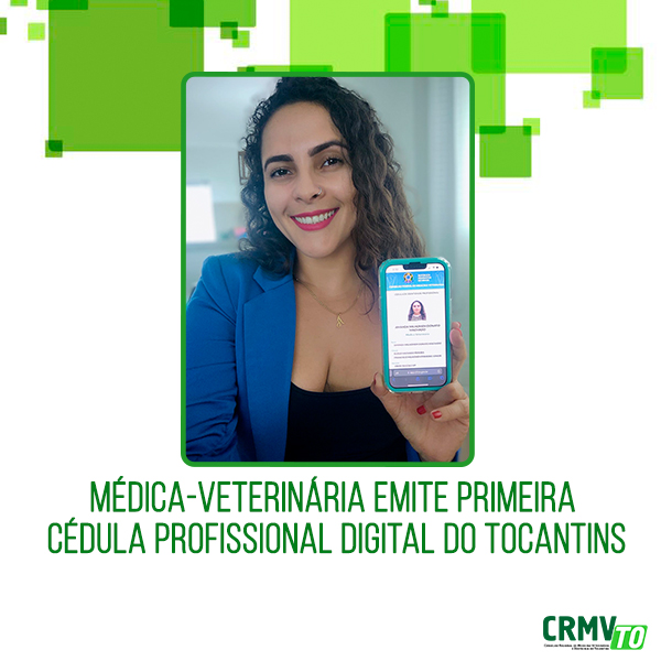 primeira carteira digital do CRMV Tocantins copiar