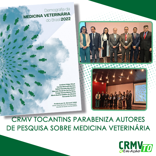 CRMV Tocantins parabeniza estudo sobre medicina veterinária copiar