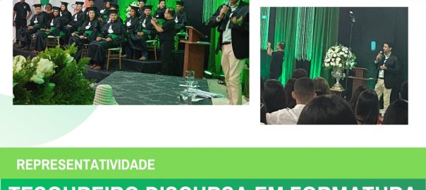 TESOUREIRO PARTICIPA DE FORMATURA DA PRIMEIRA TURMA DE MV EM GUARAÍ
