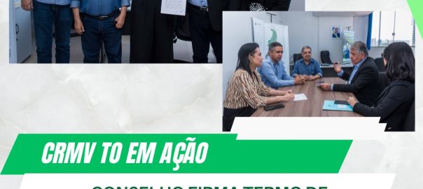 CRMV assina termo de coop com Adapec