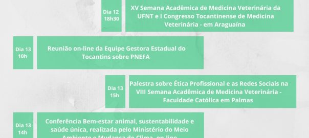 agenda da semana crmv (Post para Instagram (Quadrado))
