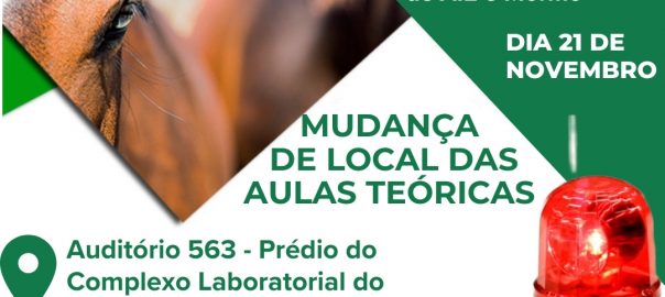 mudança de local CURSO DE RESENHA