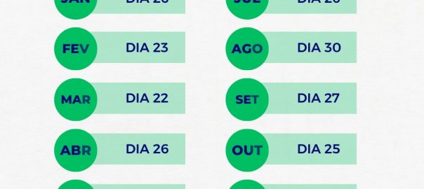 Instagram Post Agenda da Semana Programação Igreja Moderno Verde Azul (1)