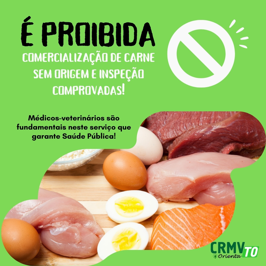 proibida comercialização de carne sem inspeção