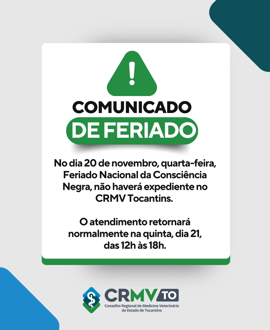 Aviso de feriado azul simples story (1)