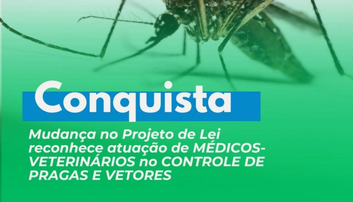 crmv comemora mudança no pl de controle de pragas e vetores