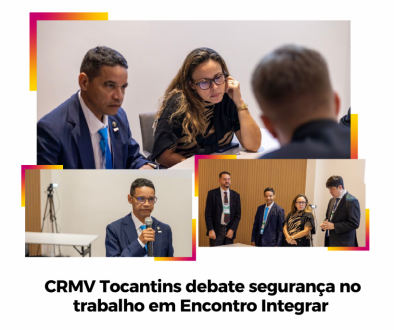 CRMV debate segurança no trabalho em Encontro Integrar