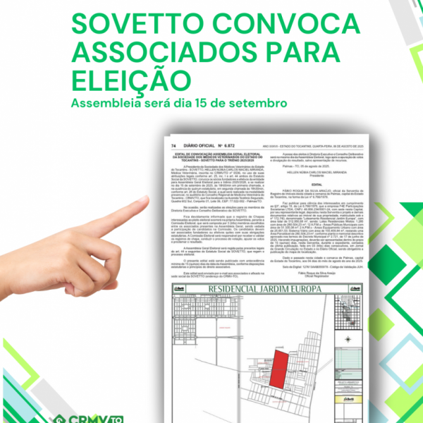 sovetto convoca associados para eleição